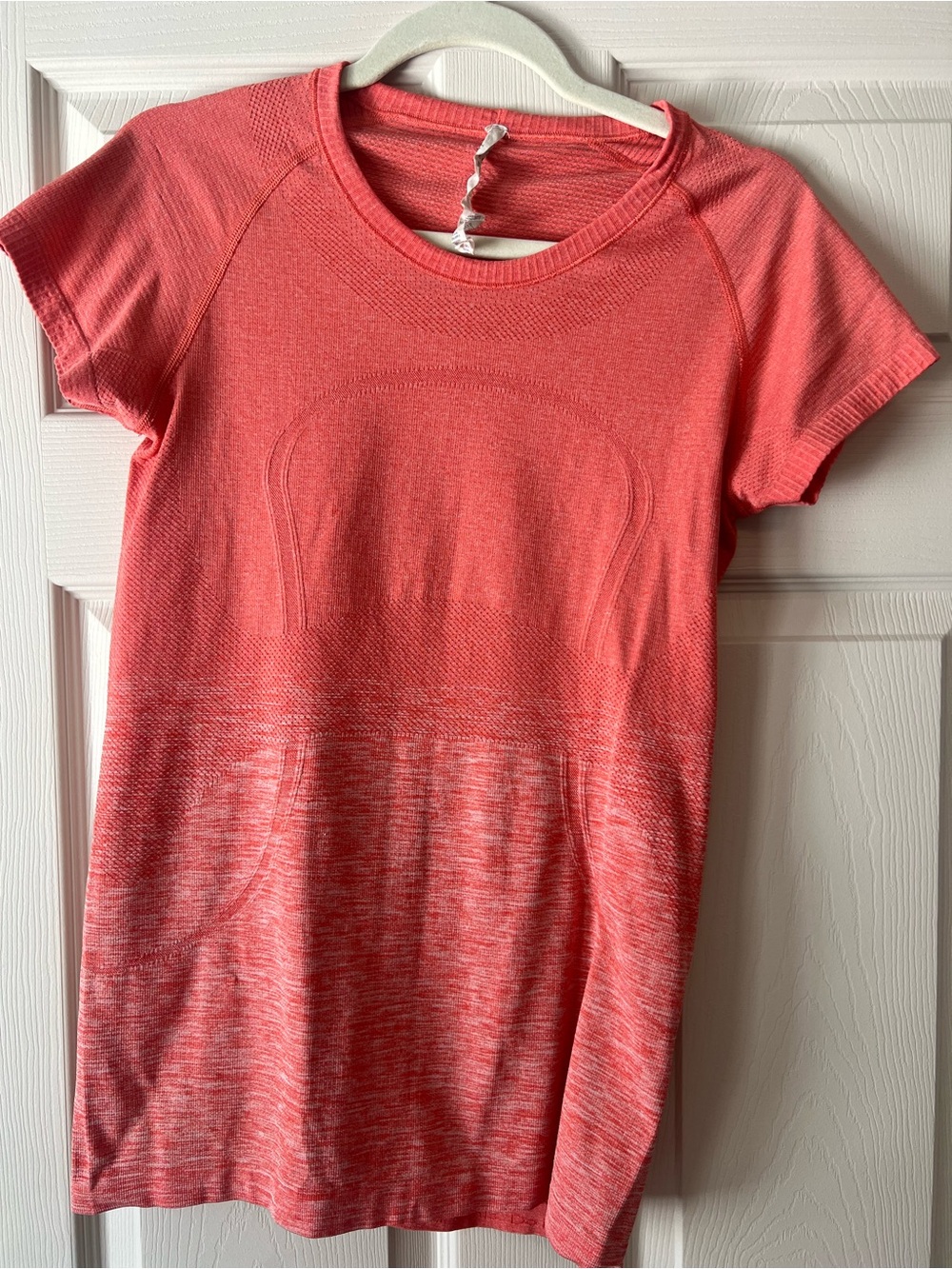 lululemon athletica Coral Pink Women’s Short Sleeve tee Swiftly